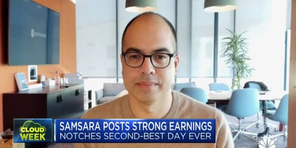 Samsara CEO Sanjit Biswas talks Q3 earnings as stock notches second-best day ever