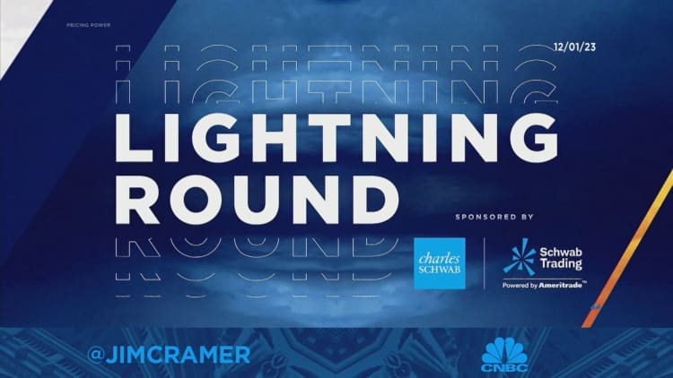 Lightning Round: This is a good level to start buying Walmart, says Jim Cramer