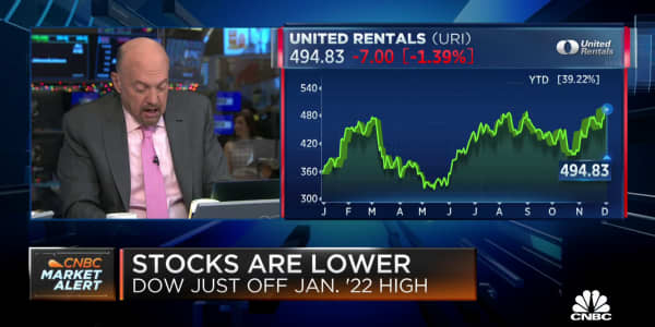 Cramer’s Stop Trading: United Rentals