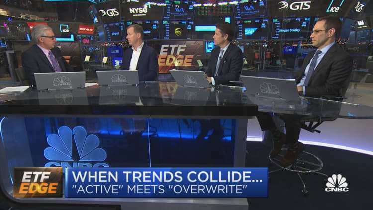 When trends collide: "active", "income" & "options"