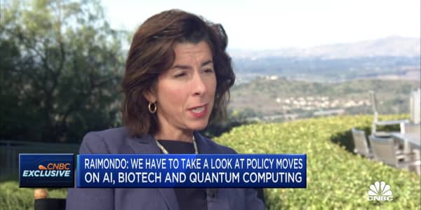 Sec. Gina Raimondo: Threat from China is large and growing, can't let it access top tier AI chips