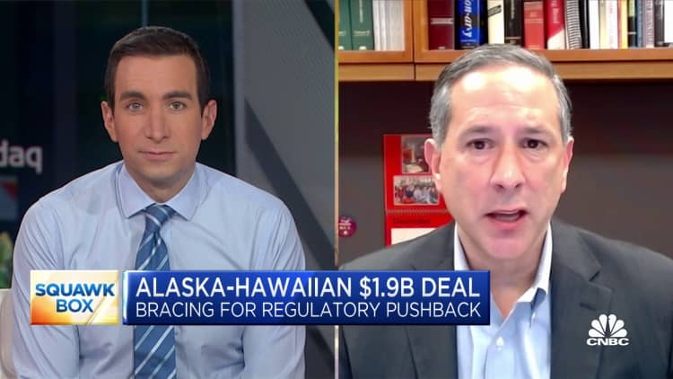 The Alaska-Hawaiian airlines deal isn't like other deals the DOJ has challenged: Peter Mucchetti