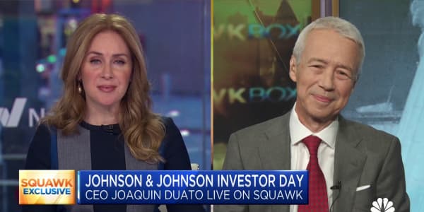 Watch CNBC's full interview with Johnson & Johnson CEO Joaquin Duato