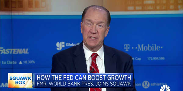 The Fed has 'basically become a giant hedge fund', says former World Bank President David Malpass