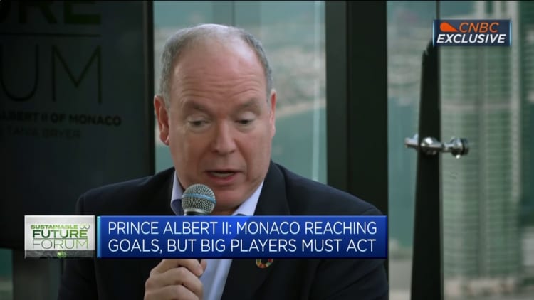 Prince Albert II of Monaco: Big players must act on climate change