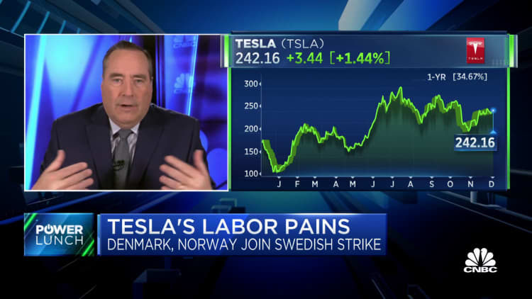 Tesla faces continued pressure as European workers push to unionize