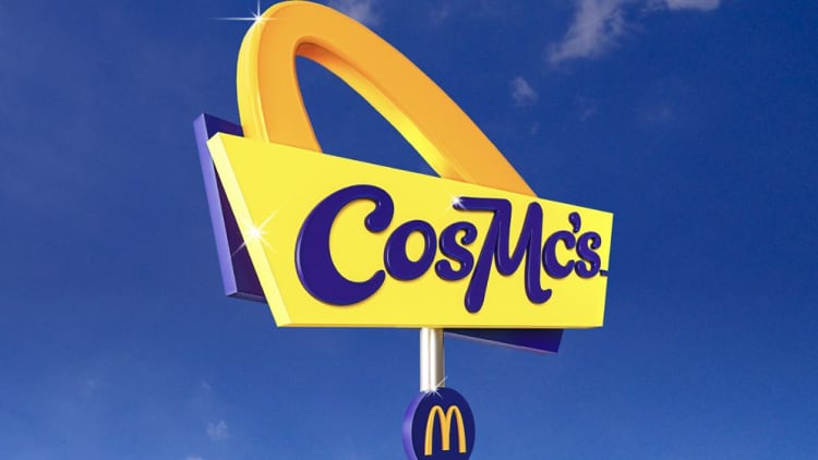 Here's a first look at McDonald's new spinoff brand, CosMc's
