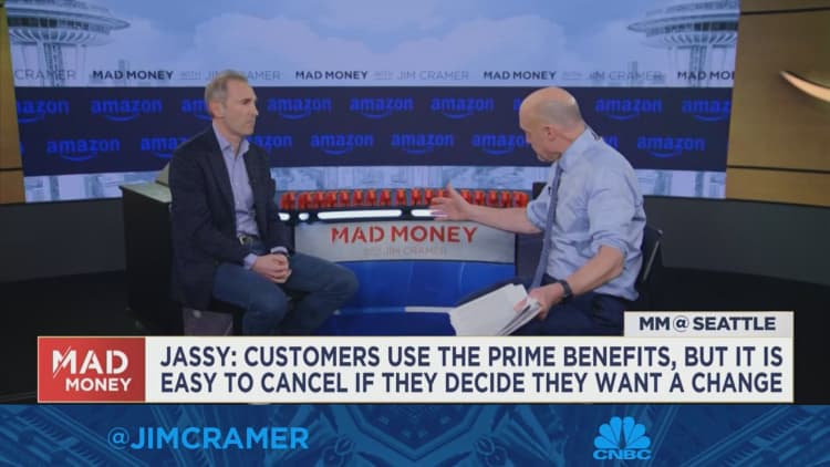 Amazon CEO Andy Jassy sits down with Jim Cramer