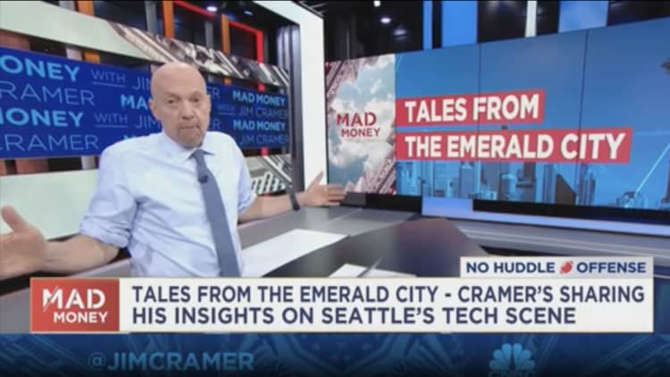 The epicenter of AI is in Seattle, says Jim Cramer