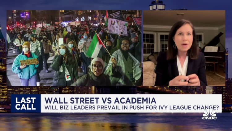 Lack of education around Palestine-Israel is leading to unrest on campuses, says Yale's Joanne Lipman