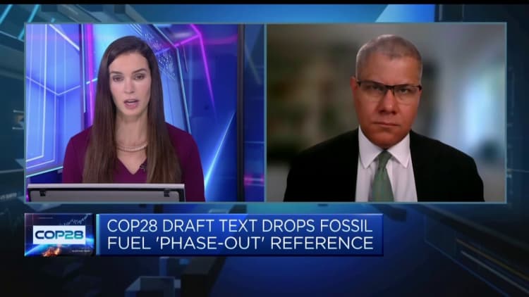 COP26 president: Consequences will be grave if language around fossil fuels does not change