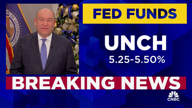Fed holds rates steady indicates three cuts coming in 2024