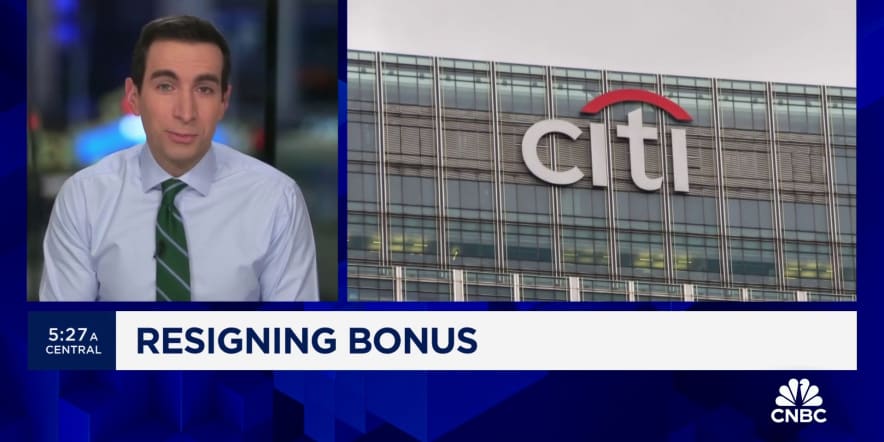Citi offers early bonuses to some staffers taking a buyout: Report