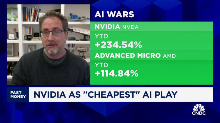 Nvidia is ‘the cheapest’ AI play out there, top Bernstein analyst says