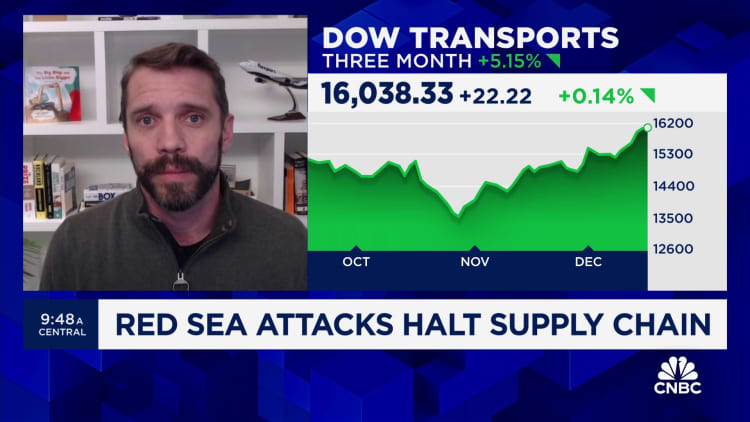 Shippers could face price increases following Red Sea attacks, says Flexport CEO Ryan Petersen