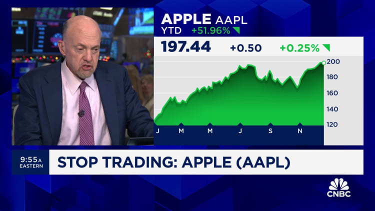 Cramer’s Stop Trading: Apple