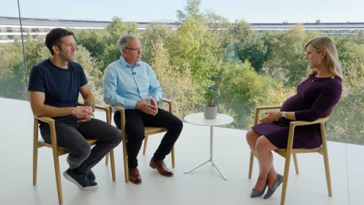 Apple executives Johny Srouji and John Ternus on its growing chip business