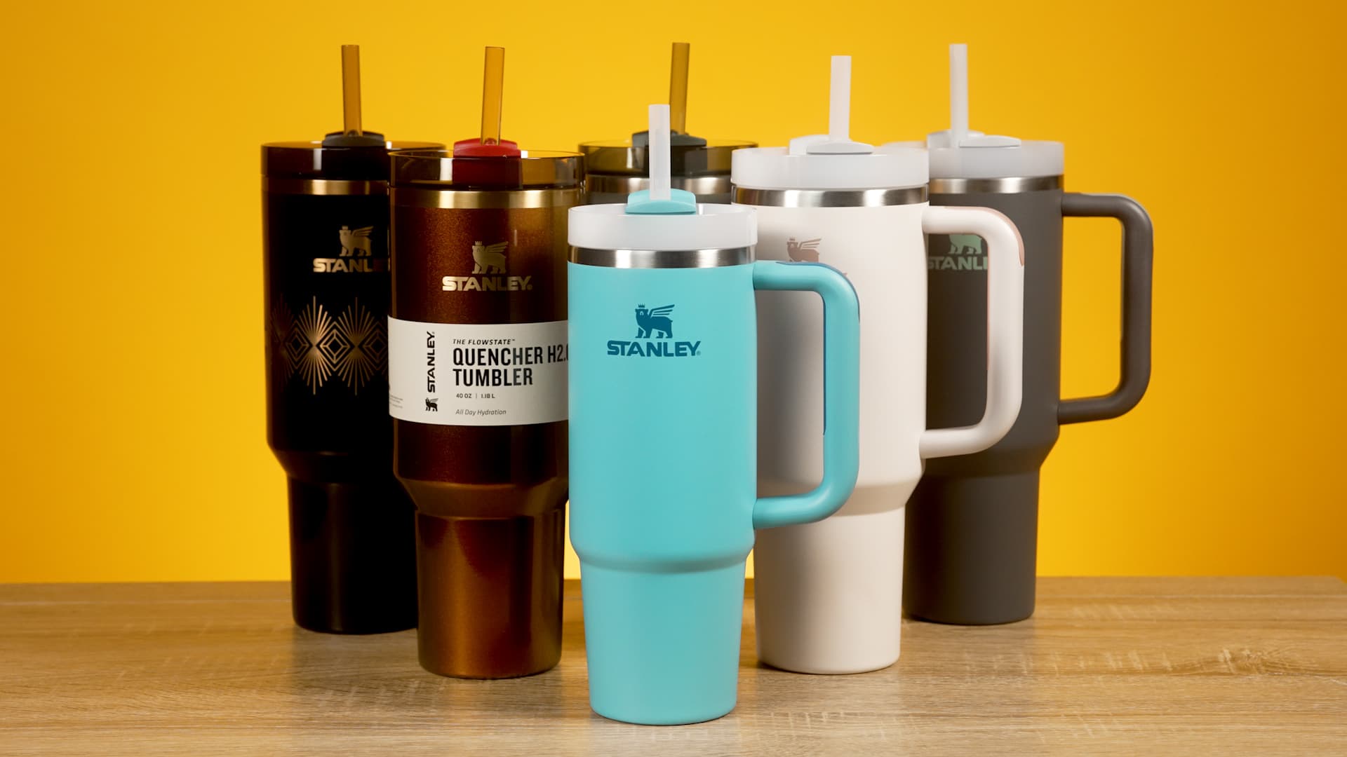 The Stanley Quencher retails for between $35 and $55 and comes in dozens of colors and finishes.