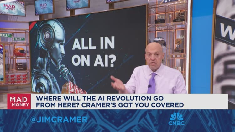 This is just year one of the AI explosion, says Jim Cramer