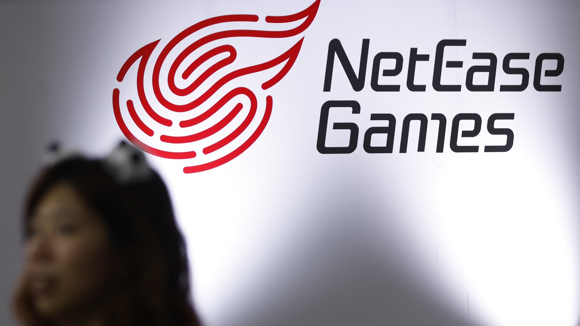 The NetEase Games logo displayed at the Tokyo Game Show in Chiba, Japan, on Thursday, Sept. 21, 2023. The show runs through to Sept. 24. 