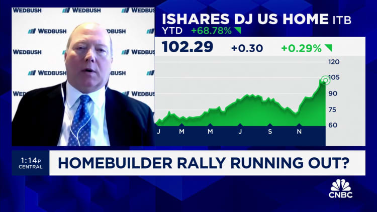 The housing supply may not be able to keep up with demand next year, says Wedbush's Jay McCanless