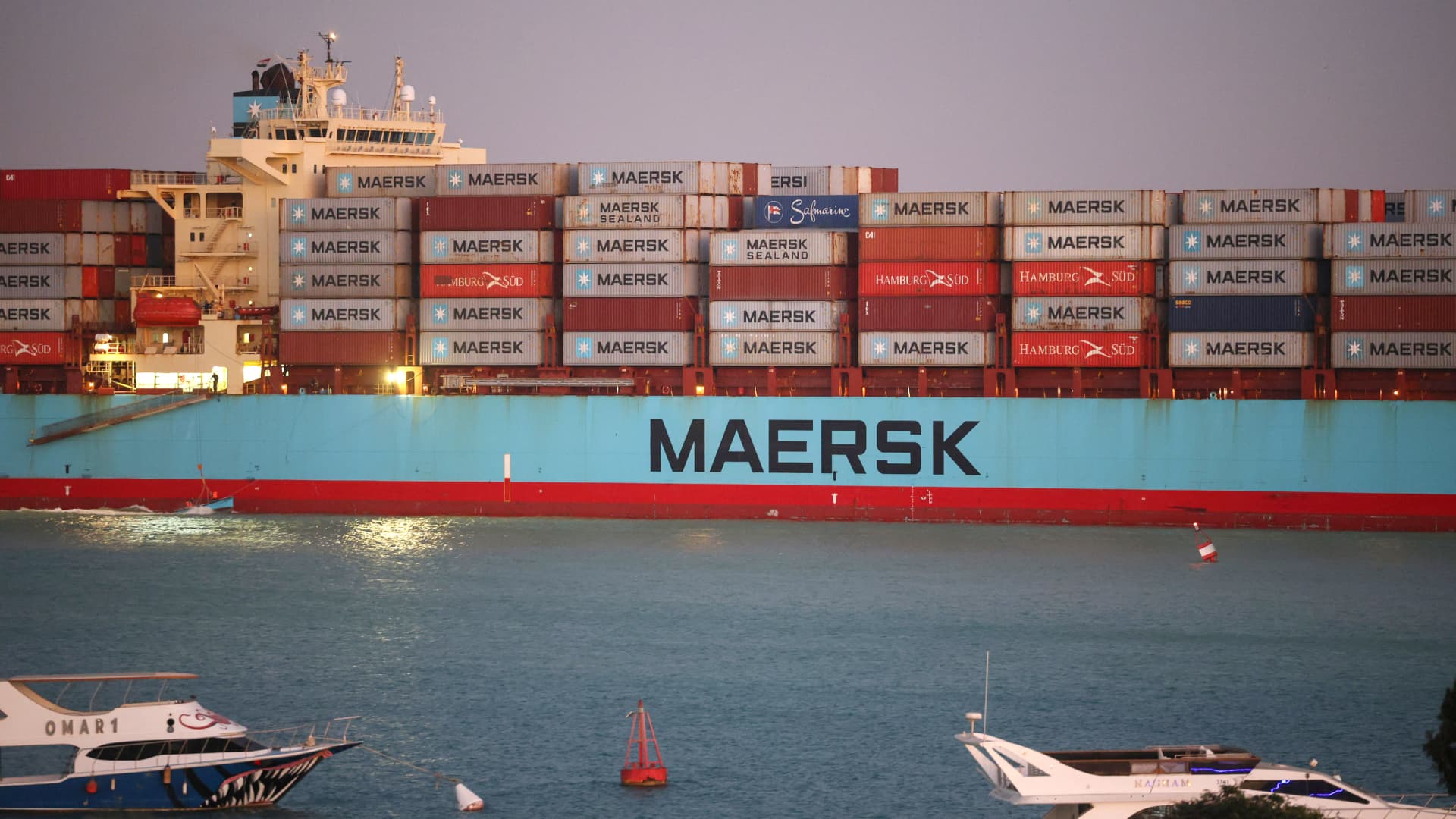 Maersk estende desvio do Mar Vermelho para um “futuro previsível”