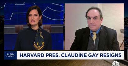 Yale's Jeff Sonnenfeld talks Harvard President Claudine Gay's departure