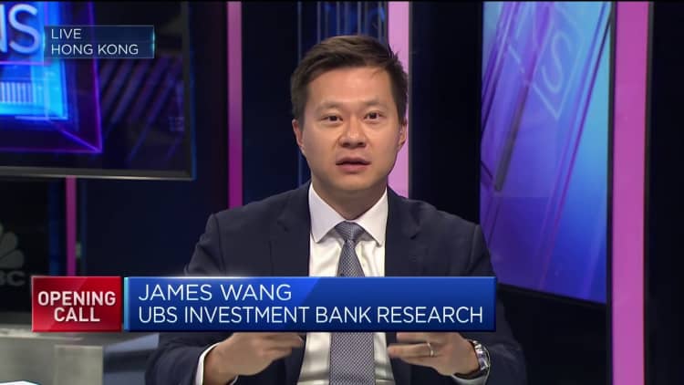 We remain positive on the overall China market, UBS strategist says