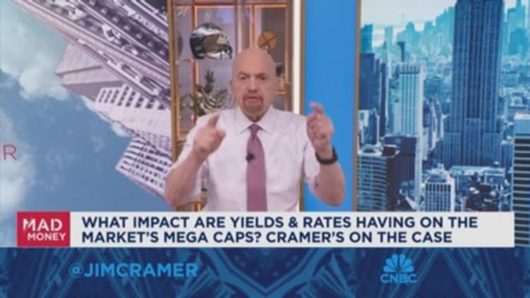 Ever since rates peaked, higher yielding dividend stocks have been flying, says Jim Cramer