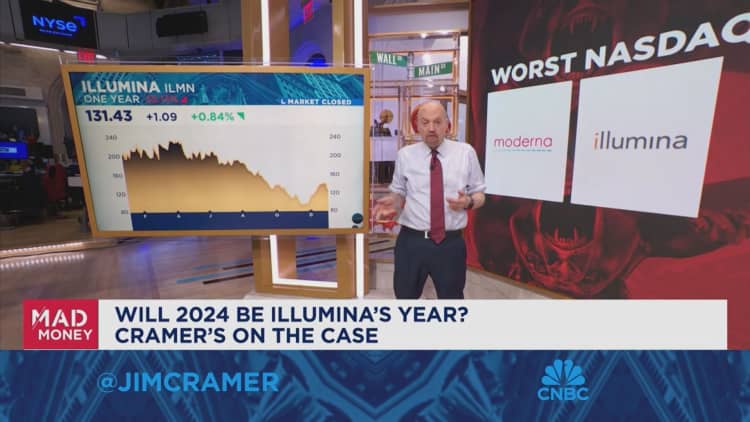 Illumina's story is too messy and uncertain right now, says Jim Cramer