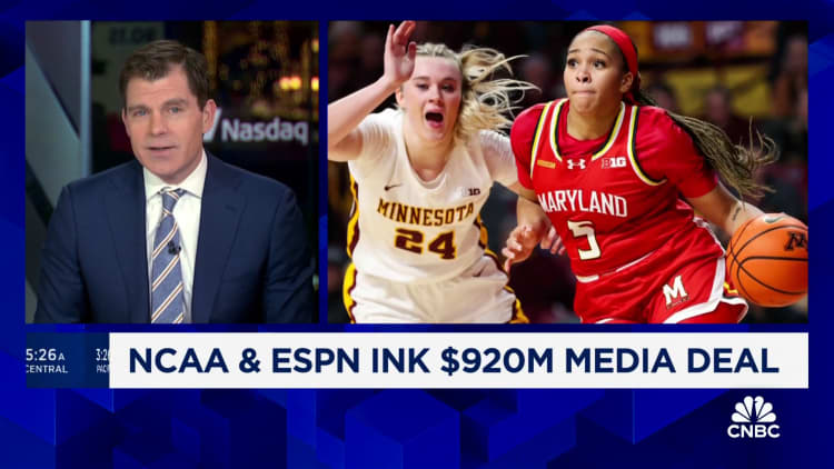 NCAA and ESPN ink 8-year, $920 million media rights deal