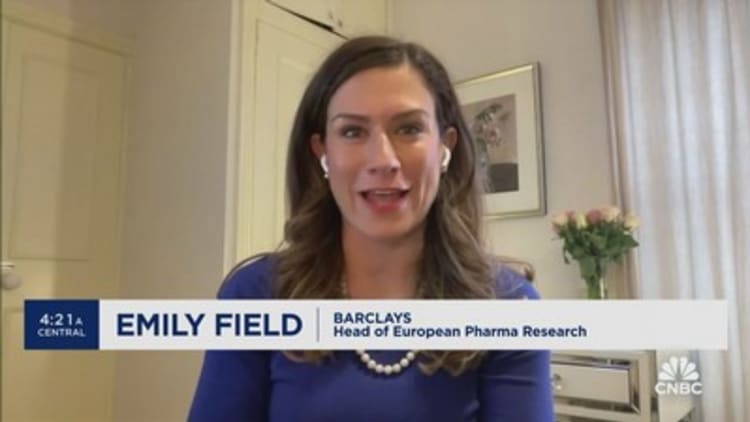 Key to pharma stocks is current their supply ramp, says Barclays' Emily Field