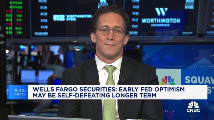 Fed doesn't need to move as fast as people expect, says Wells Fargo's Chris Harvey