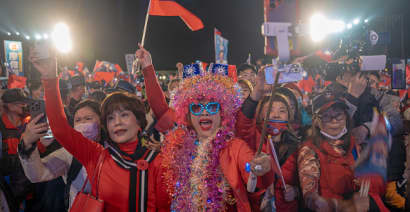 Vote counting begins in closely watched Taiwan election
