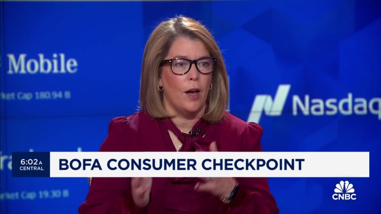 Consumer spending growth is moderating, says BofA Institute’s Liz Everett Krisberg