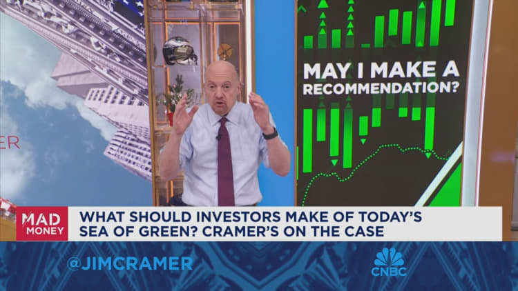 It's been 24 years since I've seen a market moment like this, says Jim Cramer