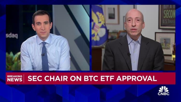 SEC Chair Gensler on bitcoin ETF approval: The underlying asset is highly speculative and volatile