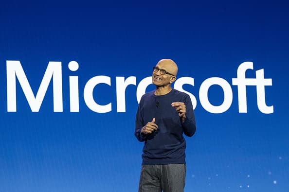 Microsoft superó brevemente los 3 billones de dólares en capitalización de mercado