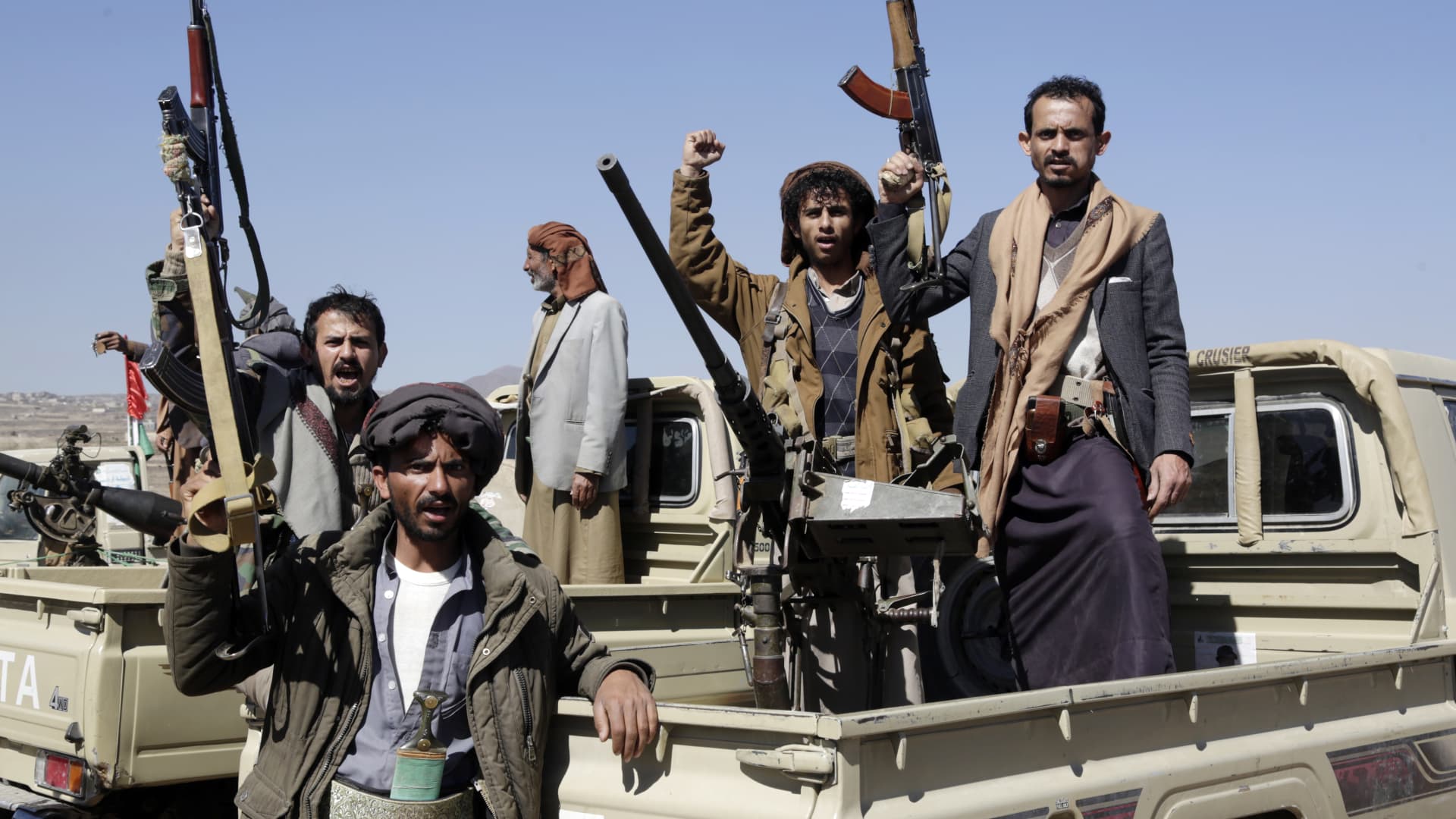 Houthis embrace 'direct confrontation' with U.S. as Biden admits airstrikes aren't working 