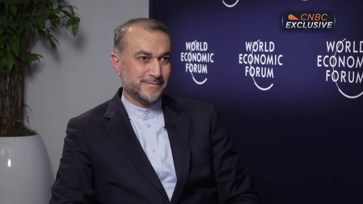 Watch CNBC's full interview with Iran's foreign minister in Davos as tensions escalate in the Red Sea