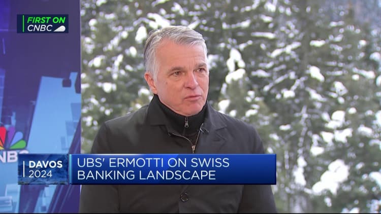 UBS CEO: Markets too complacent about rate cuts