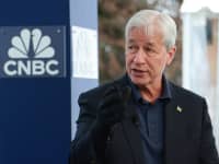 Jamie Dimon, President & CEO,Chairman & CEO JPMorgan Chase, speaking on CNBC's Squawk Box at the World Economic Forum Annual Meeting in Davos, Switzerland on Jan. 17th, 2024.