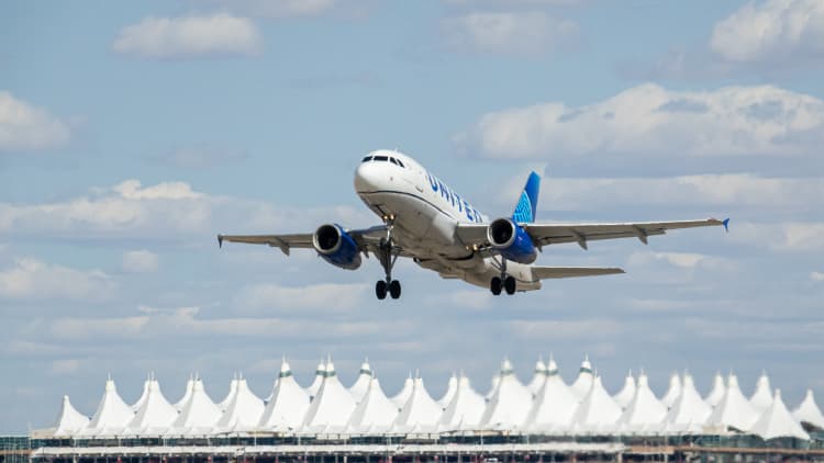 Inside Denver International Airport — United Airlines' fastest-growing hub