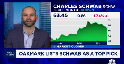 Charles Schwab one of the most attractive bank stocks despite near-term headwinds: Oakmark's Fitch