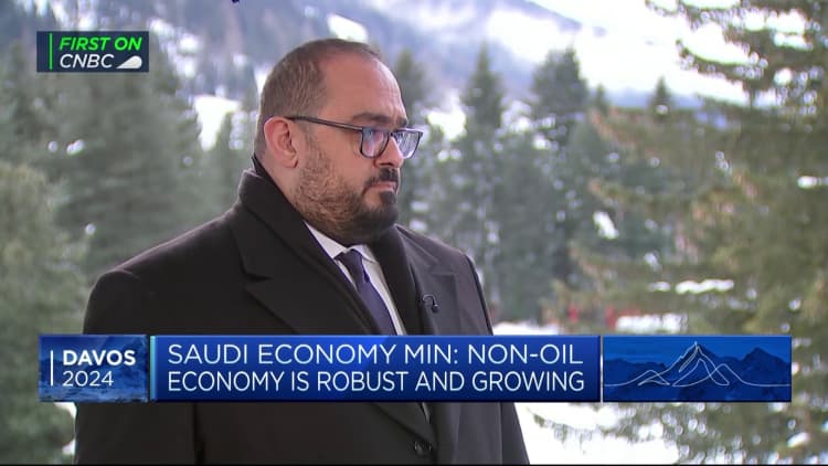 The slowdown wasn't expected last year, Saudi minister Faisal AiIbrahim says