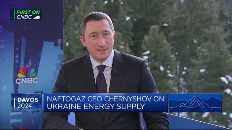 Ukraine sees first winter using only Ukrainian gas, Naftogaz CEO says