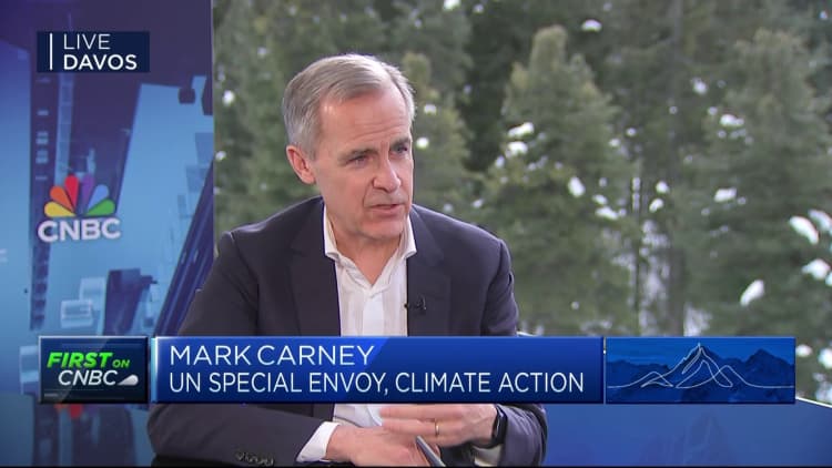 Investors still care about sustainability, UN's Mark Carney says