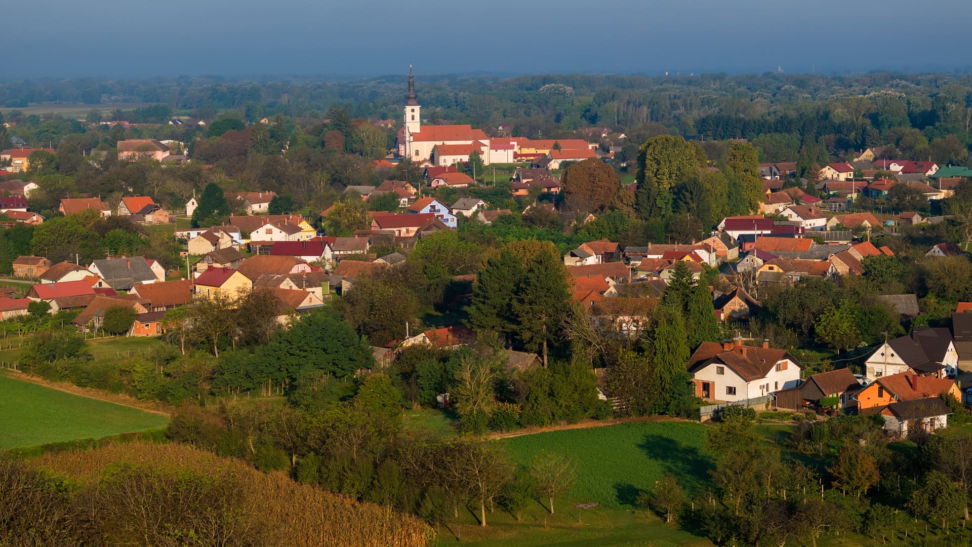 Legrad, Croatia has a population of around 2,000 people.