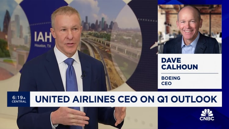 United Airlines CEO: Boeing's 737 Max-9 grounding is 'the straw that broke the camel's back' for us