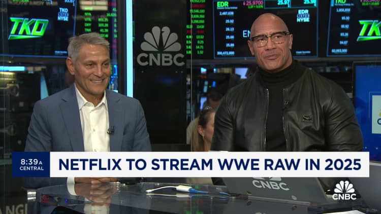 TKO CEO Ari Emanuel: Netflix deal strengthens the WWE brand 'on a global basis'